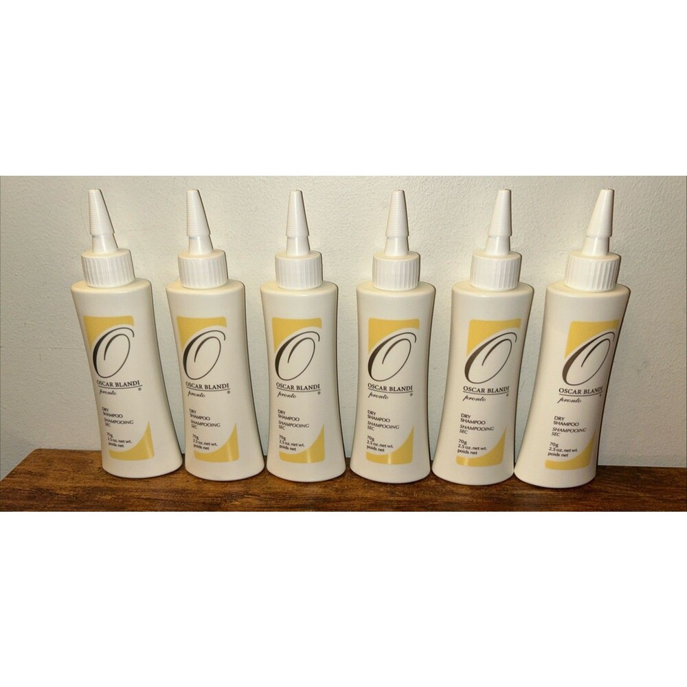 6 Bottles, Oscar Blandi Pronto Dry Shampoo Powder – 2.5 oz (70g) - Discontinued!